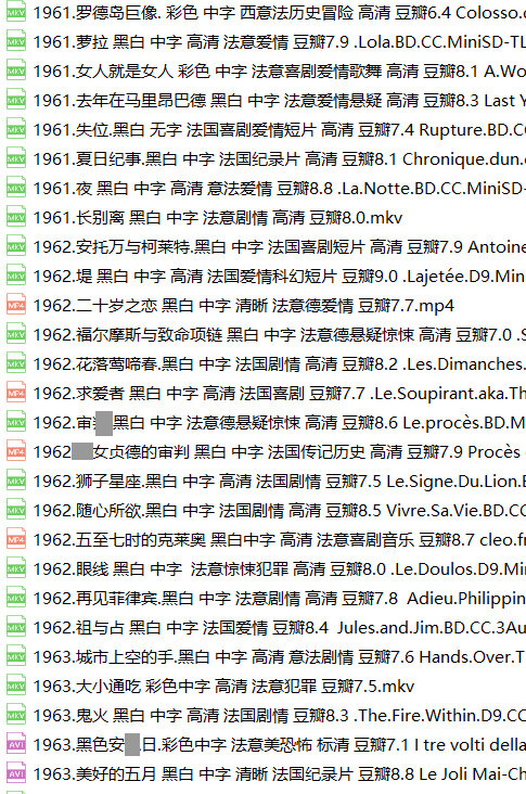 法国老电影270部法语电影悲惨世界红与黑包法利夫人虎口脱险