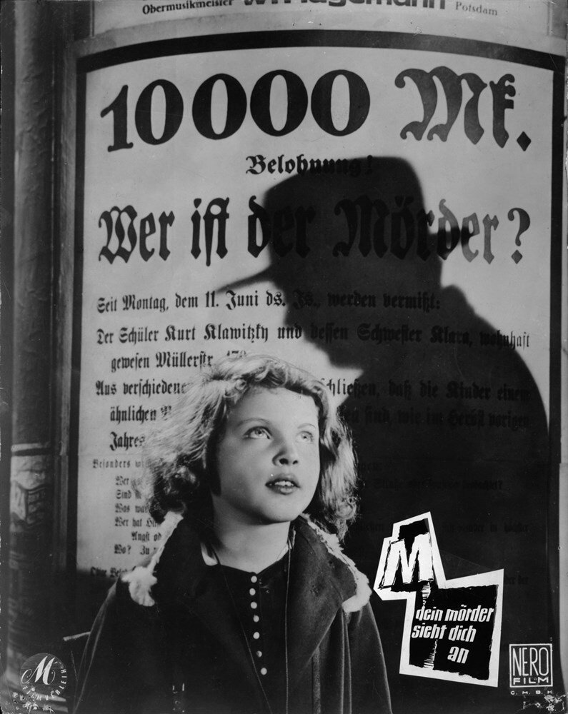 1931.M就是凶手.. 黑白 中字 高清  德国惊悚 豆瓣8.2  BluRay.720p.x264.AC3-WOFEI