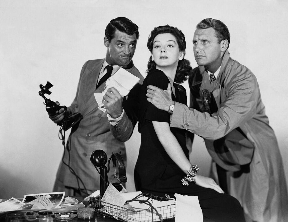 1940.星期五女郎 黑白 中字 美国喜剧爱情 高清 豆瓣7.7 His.Girl.Friday.WEB-DL.MiniSD-TLF