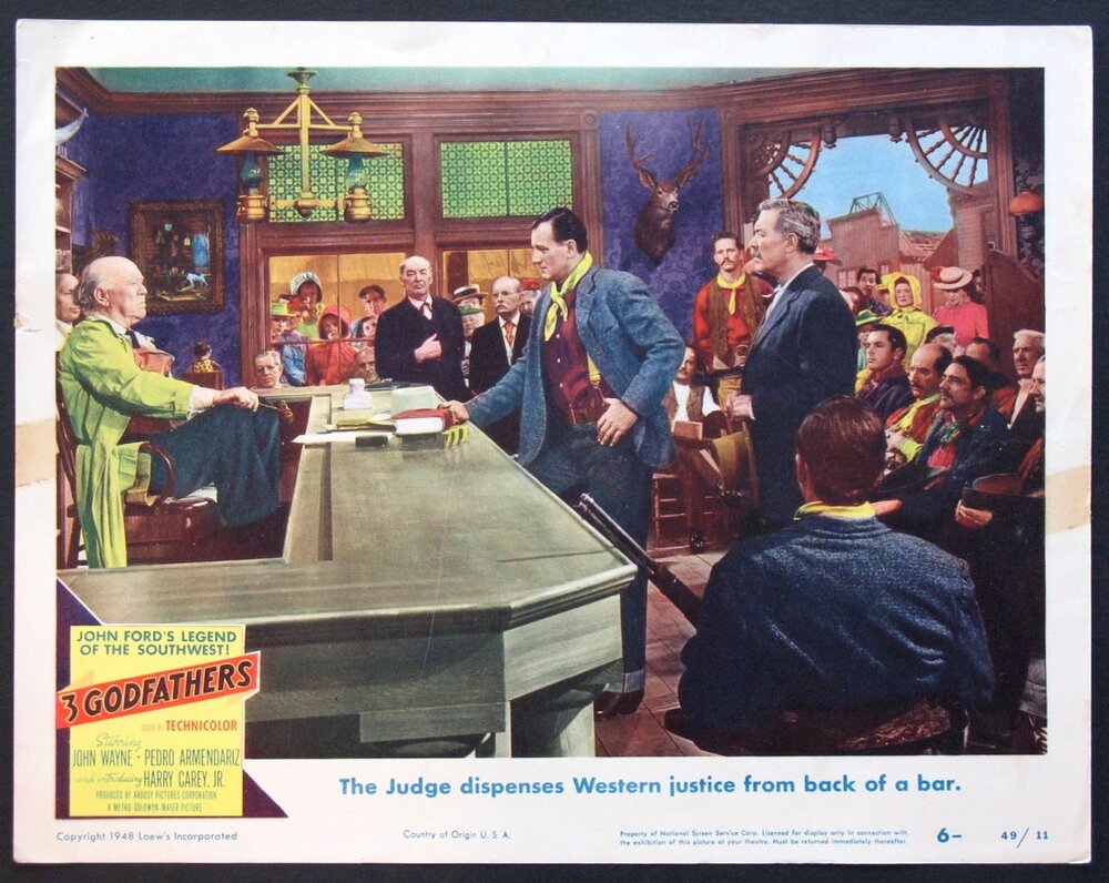 1948.荒漠义侠 彩色中字 清晰 美国西部 豆瓣7.2  Godfathers