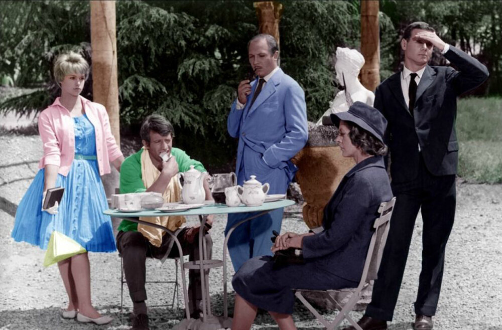 1959.二重奏.彩色 无字 法意剧情 高清 豆瓣6.5 à.double.tour.D9.MiniSD-JZ