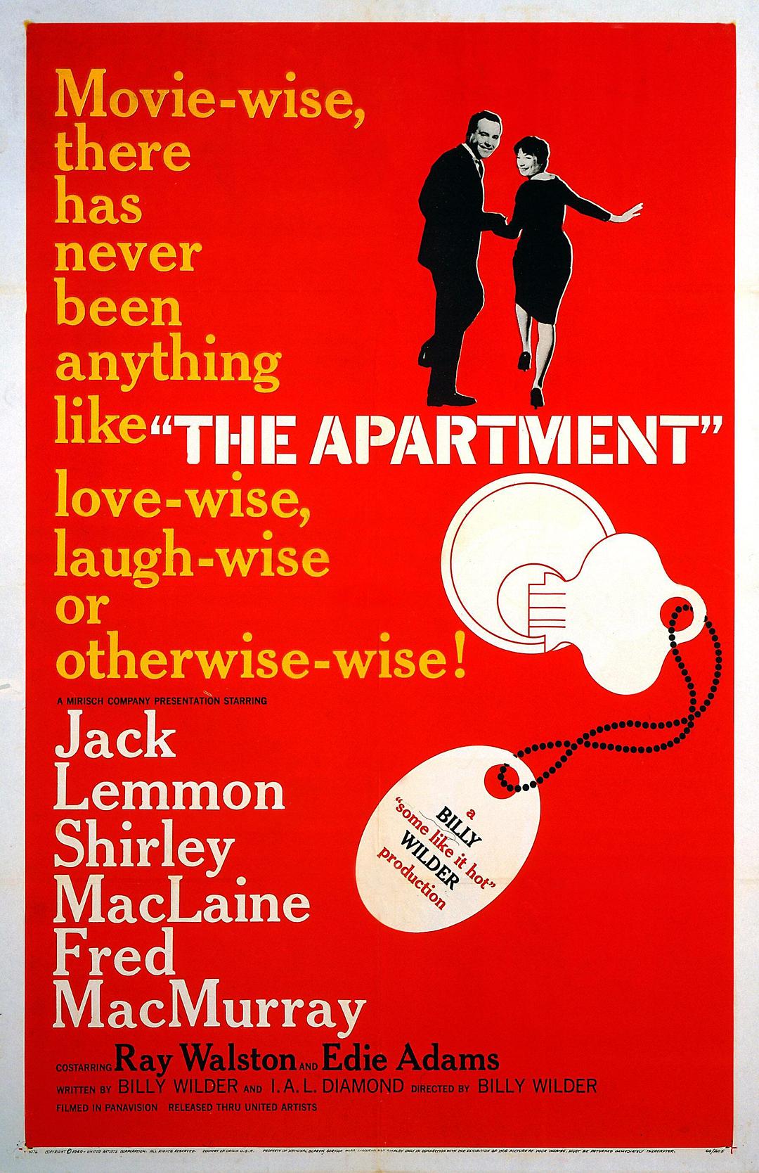 33届-《公寓春光》-《The Apartment》-1960-1961